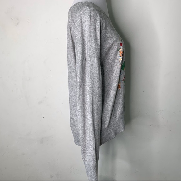 Disney Parks Women's Grey Park Life Long Sleeve T Shirt Size Medium - Picture 6 of 11